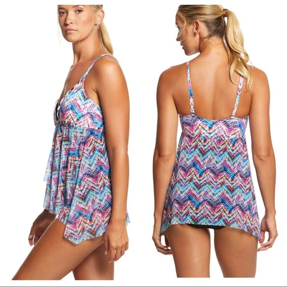 NWT! Profile By Gottex Fantasia One-Piece - Picture 4 of 9